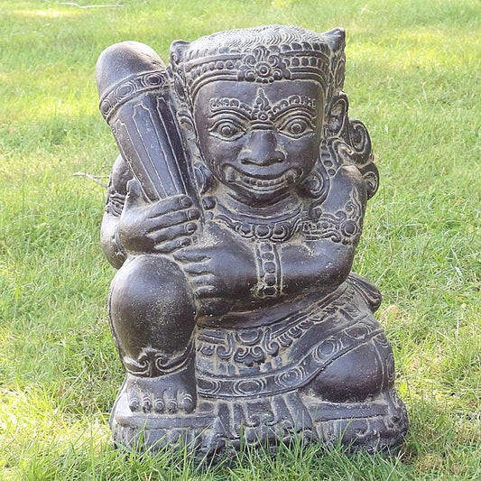 2er Tempelwächter Set Guardian Wächter Skulptur Steinfigur Figur Links und Rechts 50 cm
