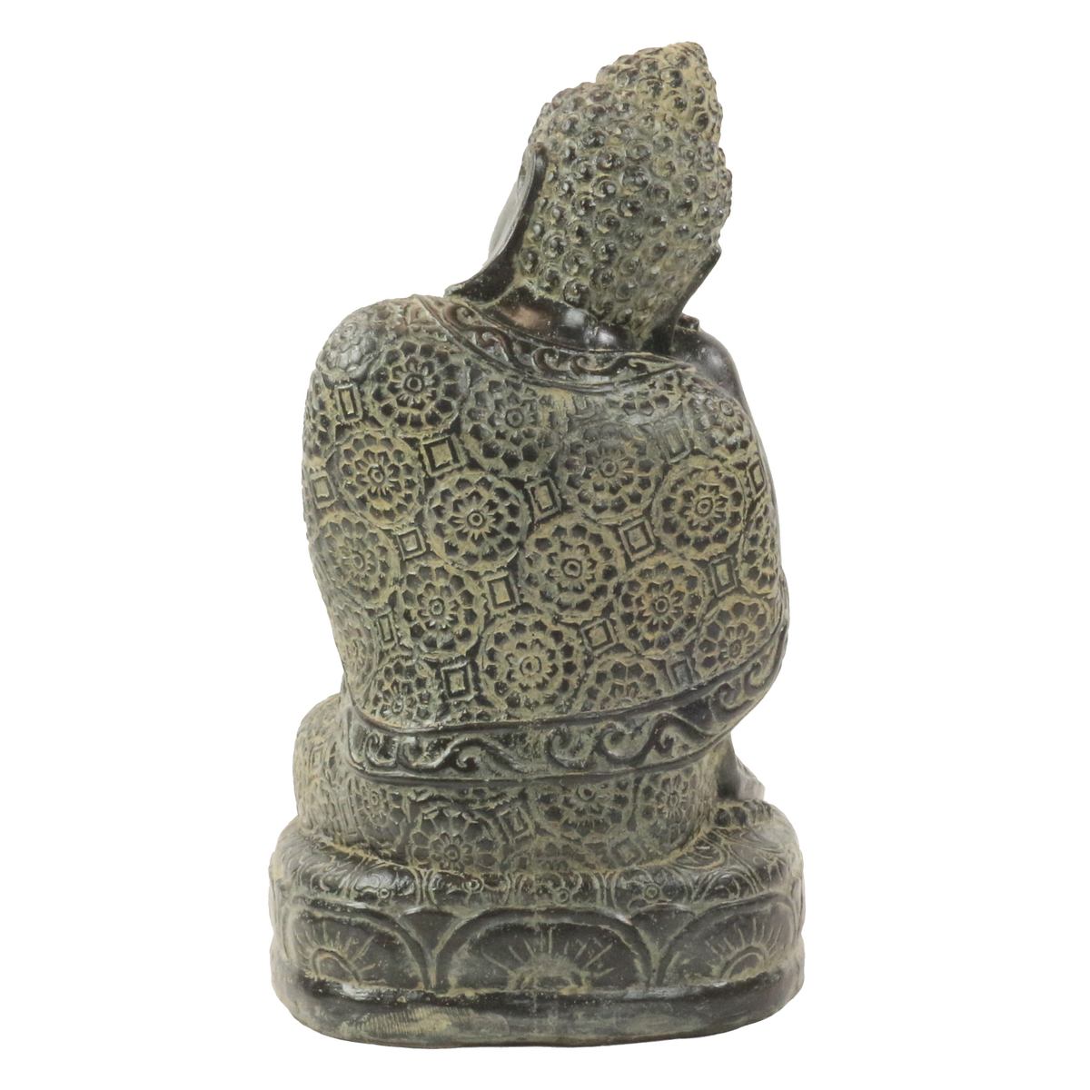 Buddha Steinfigur Deko Gartenfigur Skulptur Garten Figur