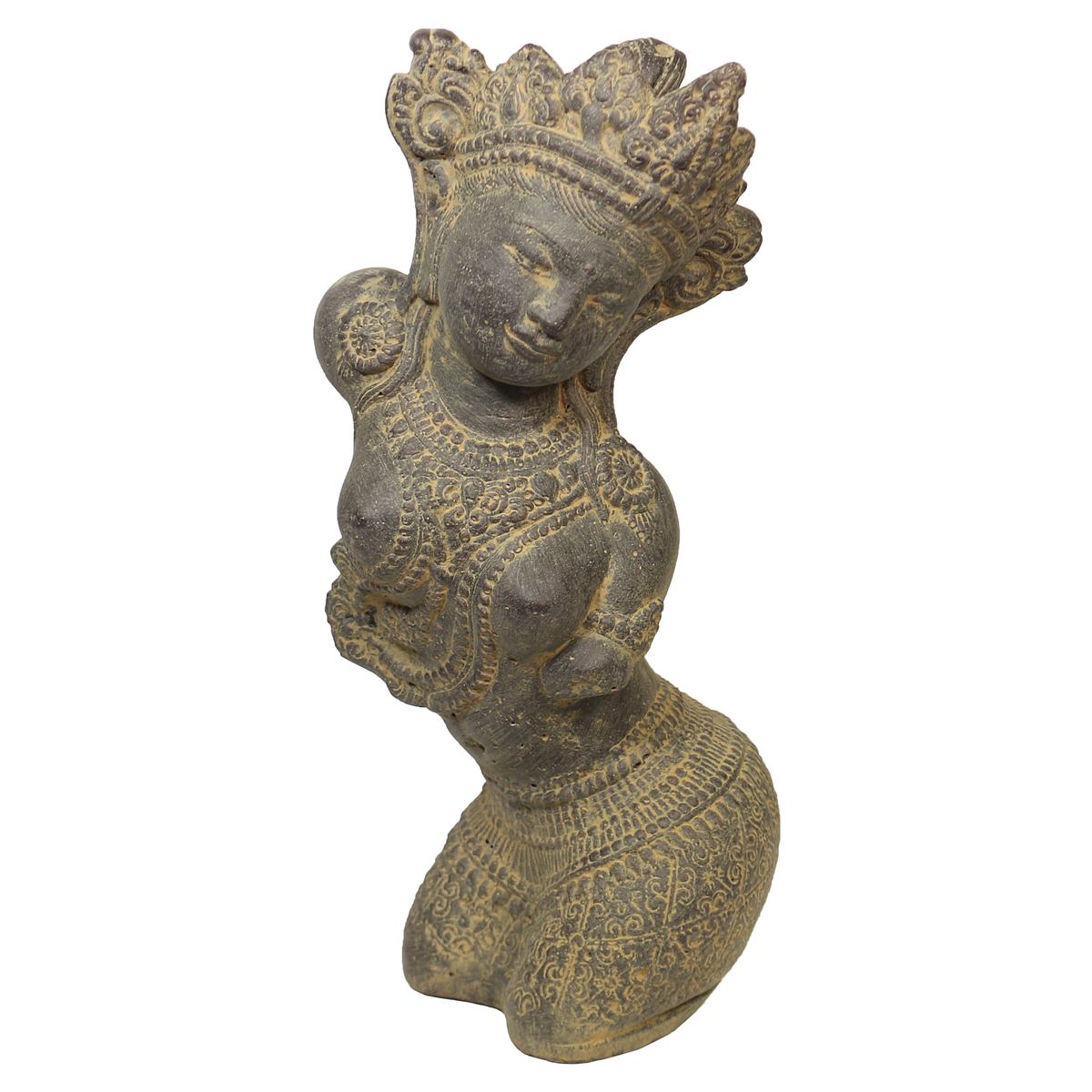 Dewi Tara Büste Stein-Figur Garten 30 cm 