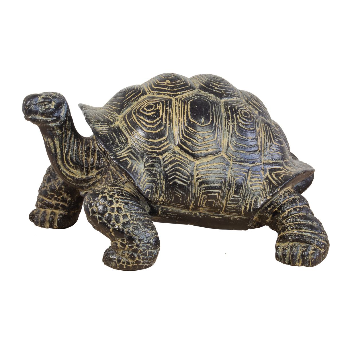Schildkröte Schildkröten Figur Skulptur Stein Exotisch Statue GRC Bali Garten Deko klein