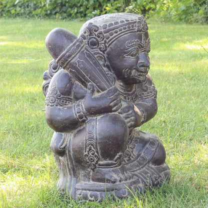 2er Tempelwächter Set Guardian Wächter Skulptur Steinfigur Figur Links und Rechts 50 cm
