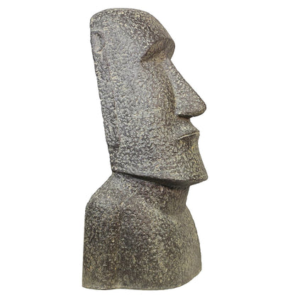 Moaikopf Moaifigur Moai Gatenfigur Steinfigur Gartendeko Garten Deko aus Stein wetterfest frostsicher 