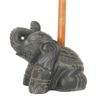 Schirmständer Elefant in Elefanten Form Stein