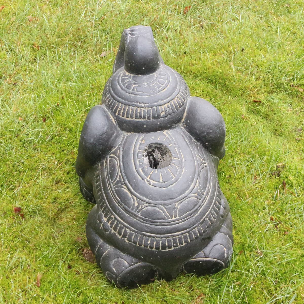 Schirmständer Elefant in Elefanten Form Stein