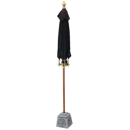 Bali Sonnenschirm Balinesischer Schirm Garten Baumwolle Sonnenschutz Handarbeit Retro Vintage Dekoschirm 2-teilig ca.180 cm