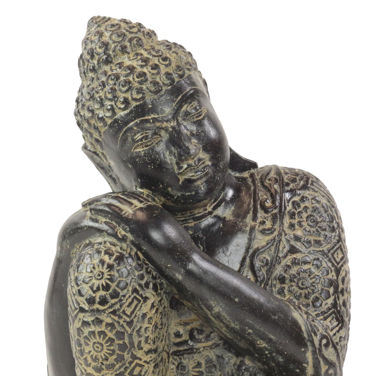 Buddha Steinfigur Deko Gartenfigur Skulptur Garten Figur 