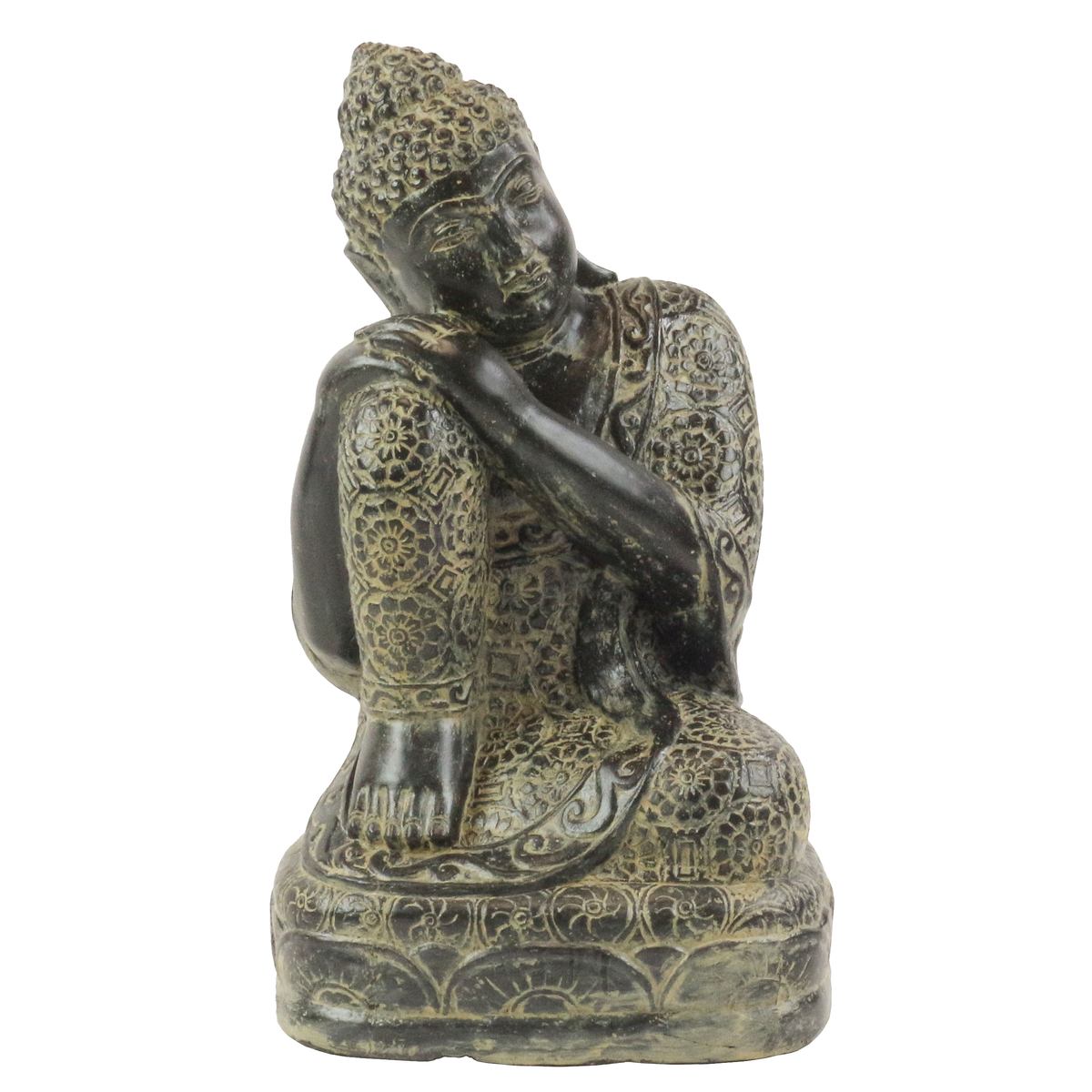 Buddha Steinfigur Deko Gartenfigur Skulptur Garten Figur 
