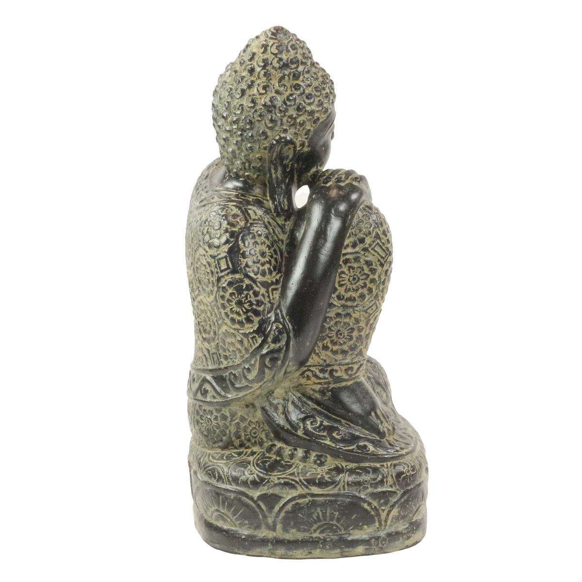 Buddha Steinfigur Deko Gartenfigur Skulptur Garten Figur 
