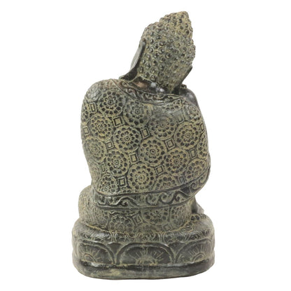 Buddha Steinfigur Deko Gartenfigur Skulptur Garten Figur 