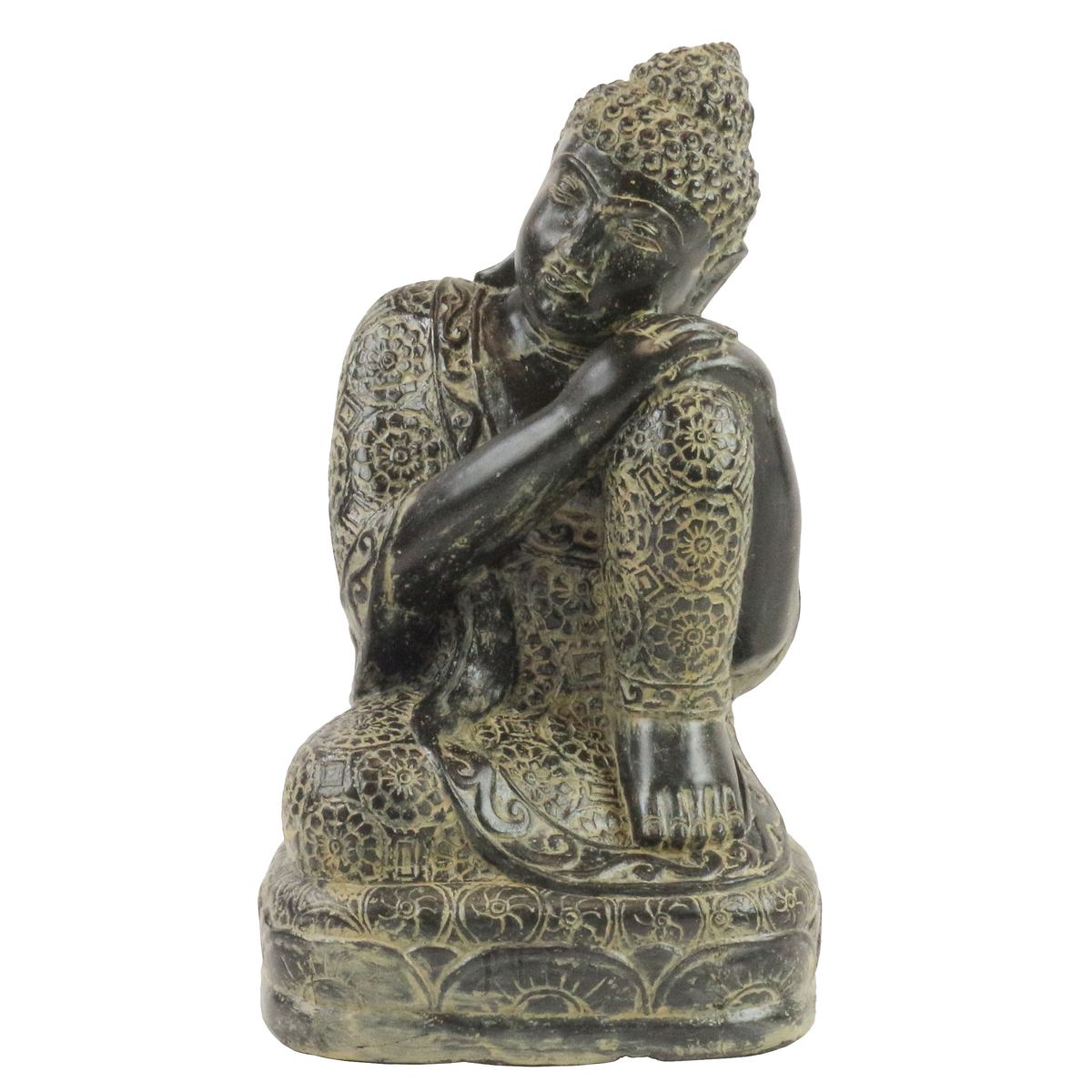 Buddha Steinfigur Deko Gartenfigur Skulptur Garten Figur 
