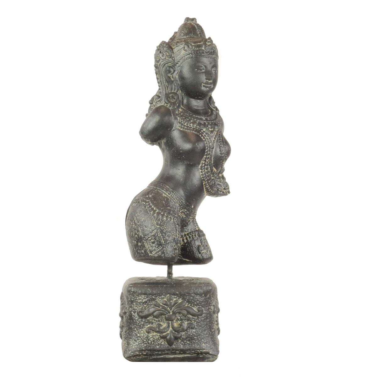 Steinfigur Garten Skulptur Deko Torso Figur aus Stein 
