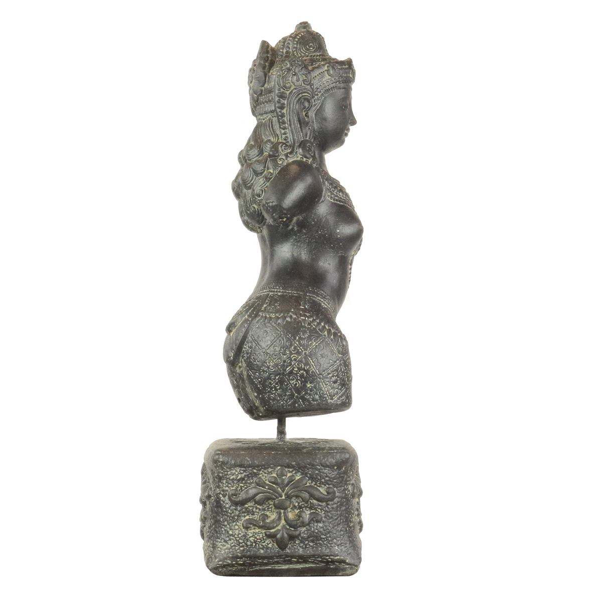 Steinfigur Garten Skulptur Deko Torso Figur aus Stein 