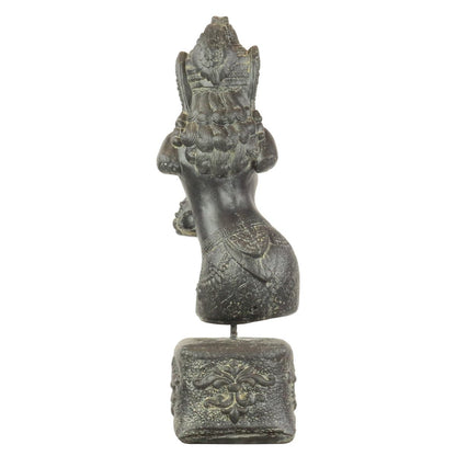 Steinfigur Garten Skulptur Deko Torso Figur aus Stein 