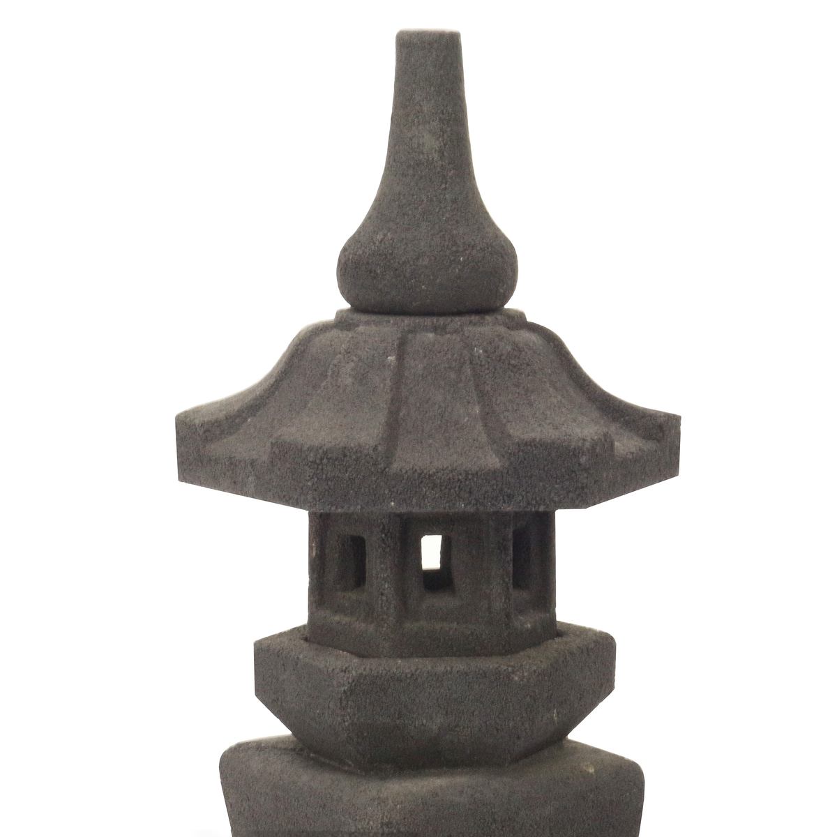 Steinpagode Pagode Gartenfigur Garten Deko 